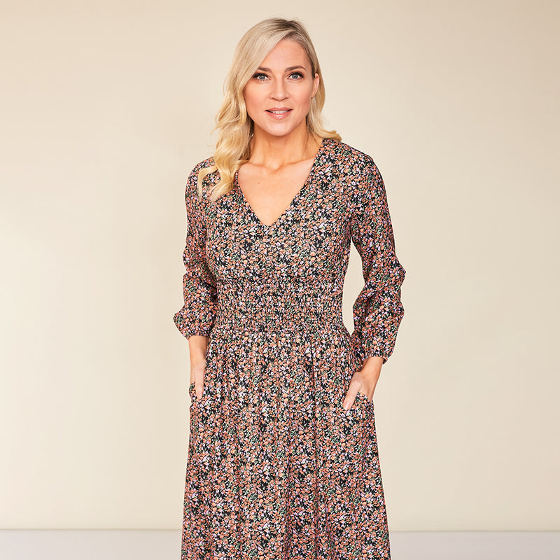 Emily Dress (Floral) – The Casual Company